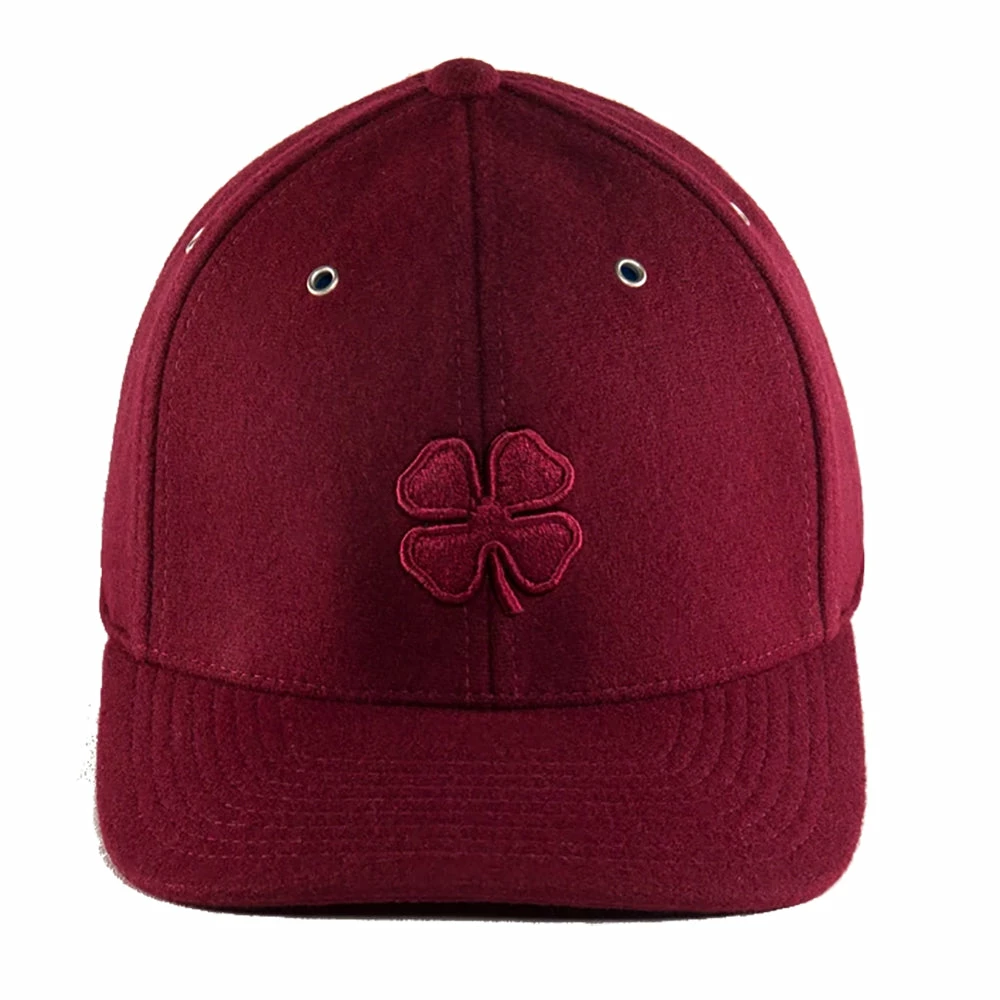 Black Clover Melton Cabernet Mens Hat - Image 3