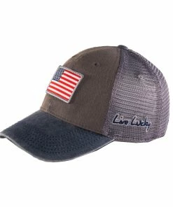 Black Clover Blackclover USA Flag Patch Mens Hat