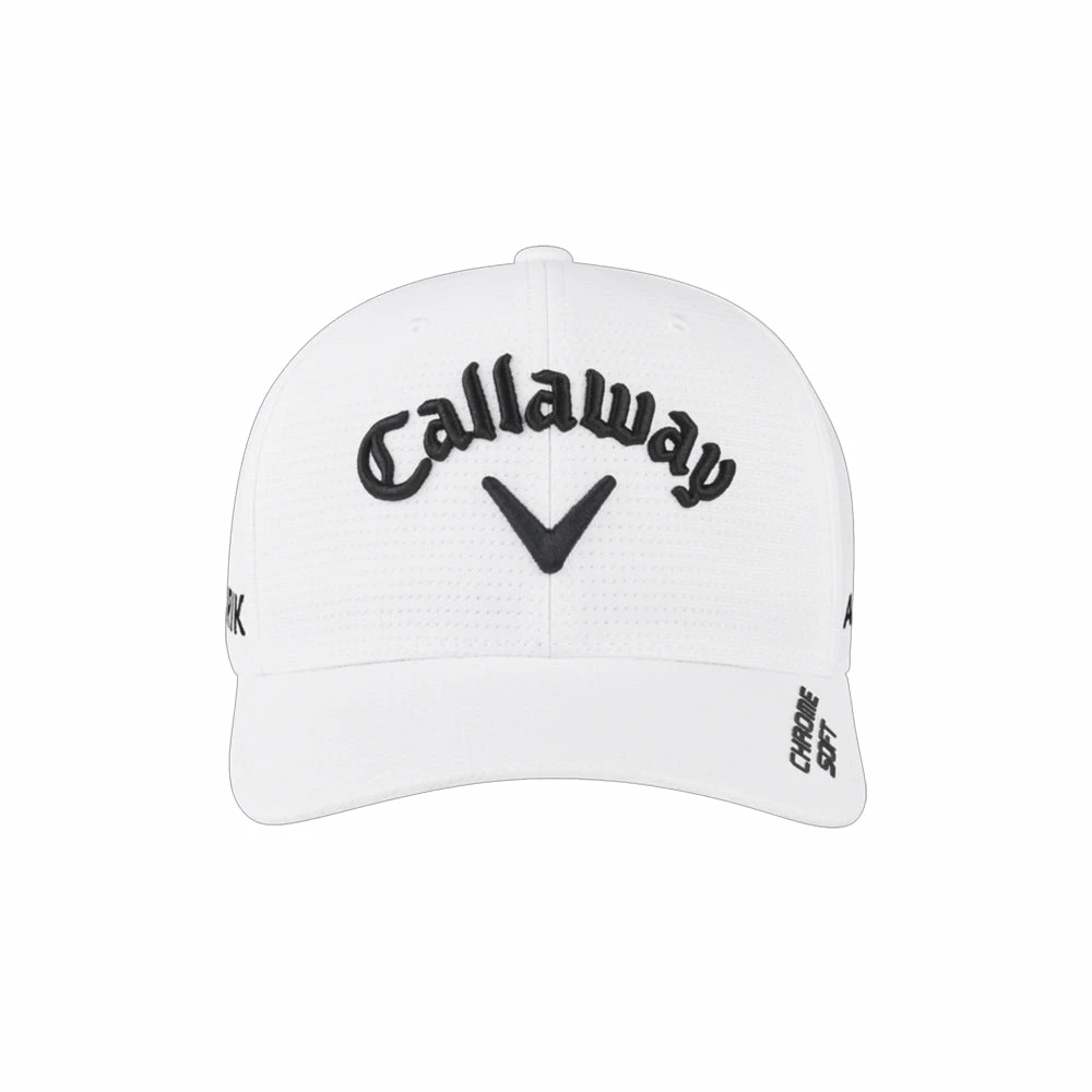 Callaway Tour Authentic FlexFit White Mens Hat - Image 3