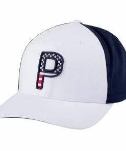 PUMA Golf Puma Pars And Stripes Mens Snapback Golf Hat