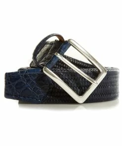 Stitch Golf Stitch Braided Gator Belt
