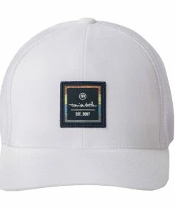 TravisMathew Shot For Shot White Mens Hat