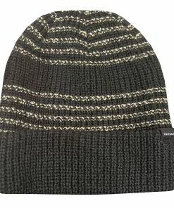 TravisMathew Goodtime Guy Black Mens Golf Beanie