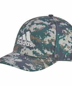 Adidas Golf Adidas Tour Camo Print Mens Golf Hat