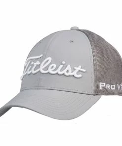 Titleist Tour Sports Mesh Pro V1 Gray Structured Hat