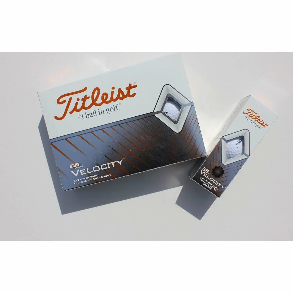 Acushnet Titleist Velocity Dozen - White PRE GENERATION